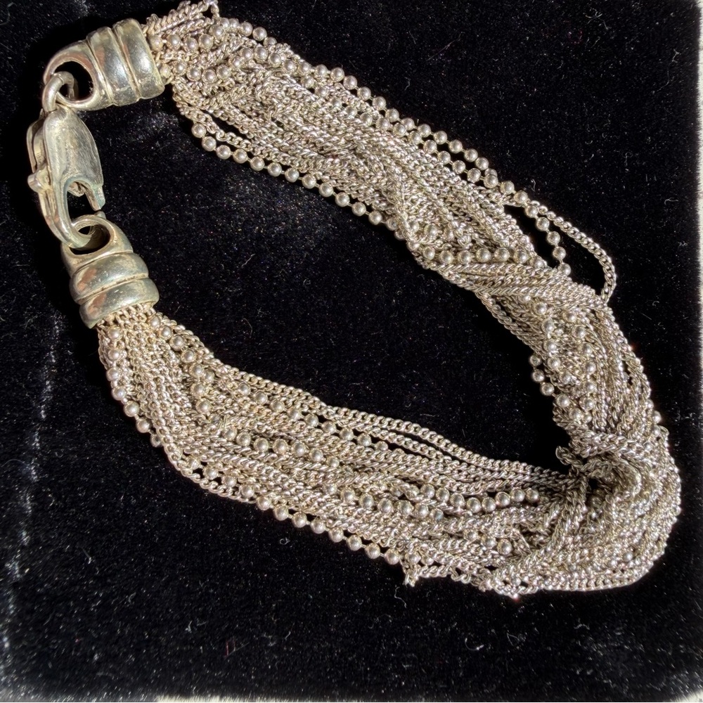 Sterling Silver Multi-Strand Bracelet